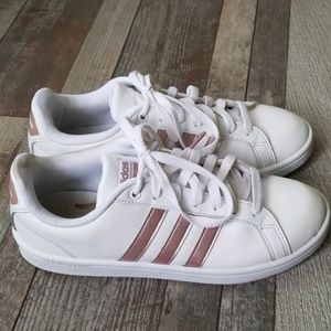 adidas grand court sneaker rose gold